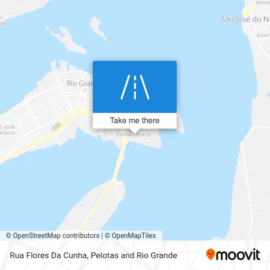 Rua Flores Da Cunha map