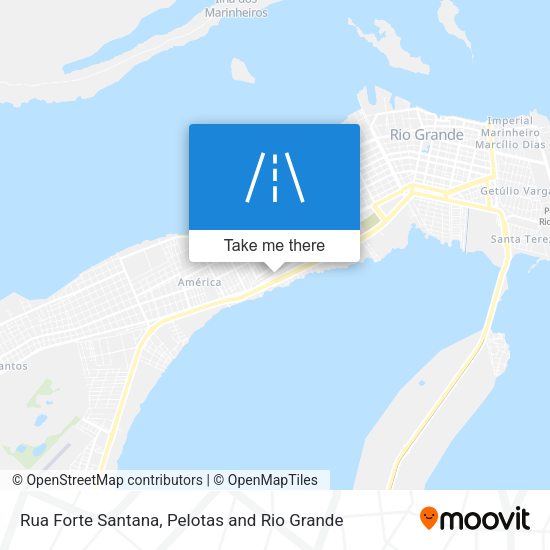 Rua Forte Santana map