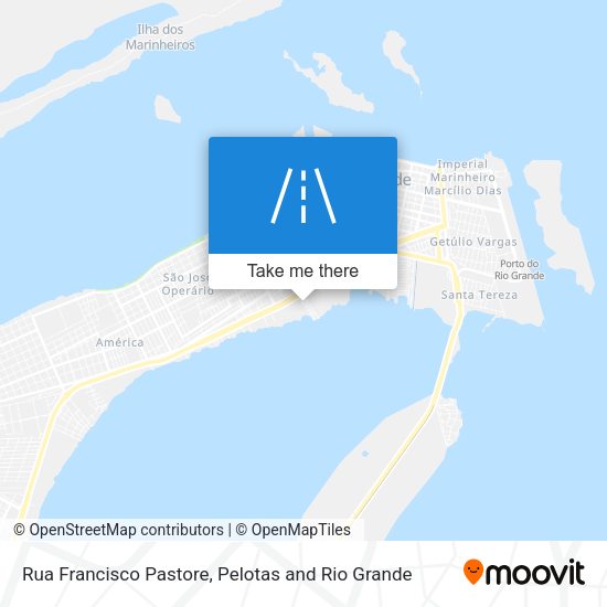 Rua Francisco Pastore map