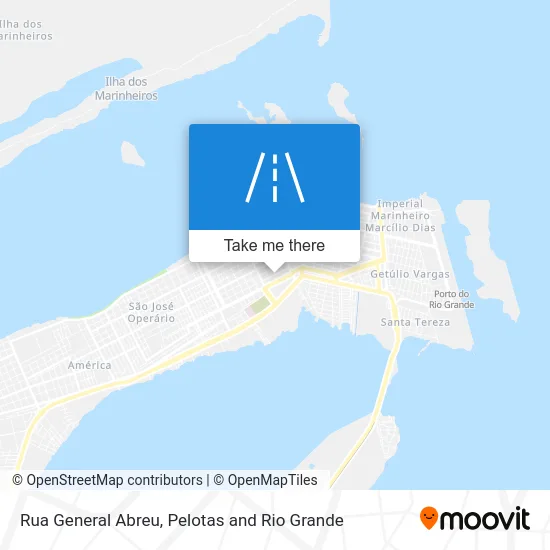 Rua General Abreu map