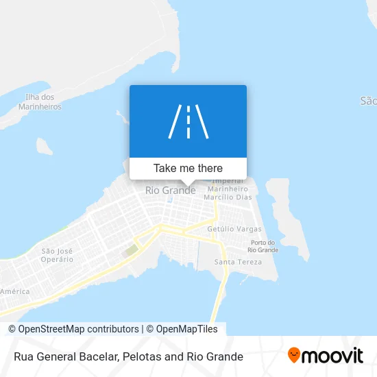 Rua General Bacelar map