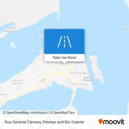Rua General Câmara map