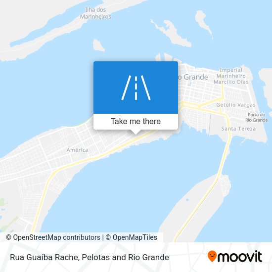 Rua Guaíba Rache map