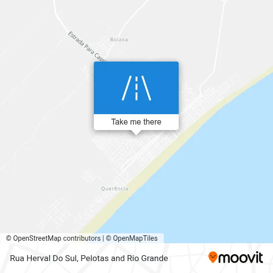 Rua Herval Do Sul map