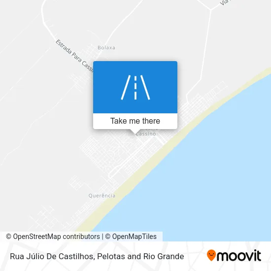 Rua Júlio De Castilhos map