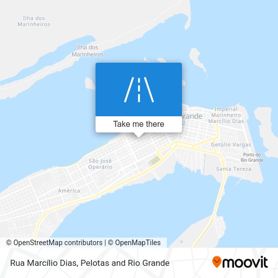 Rua Marcílio Dias map