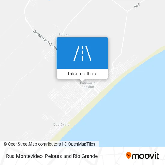 Rua Montevideo map