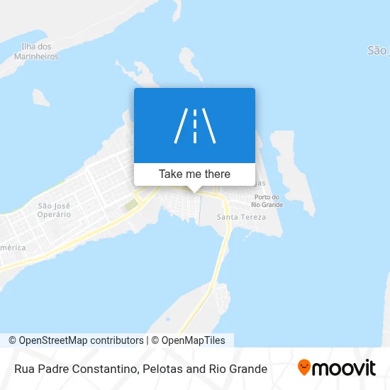 Rua Padre Constantino map