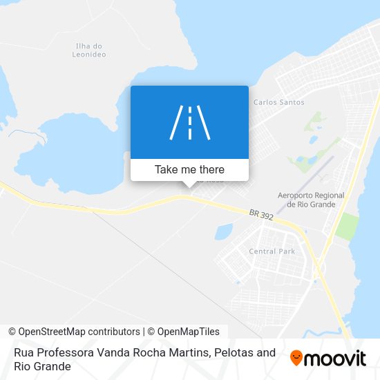 Rua Professora Vanda Rocha Martins map