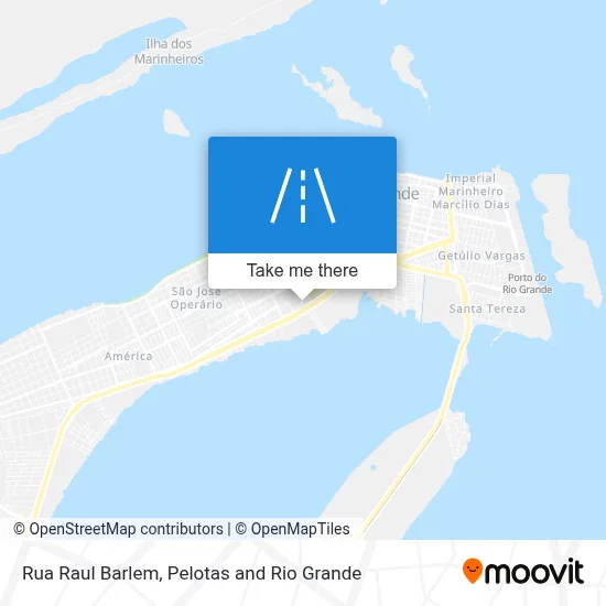 Rua Raul Barlem map