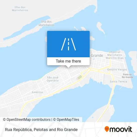 Rua República map