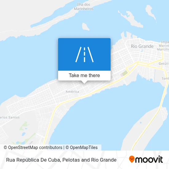 Rua República De Cuba map