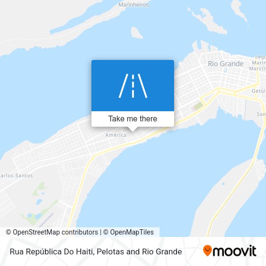 Rua República Do Haiti map