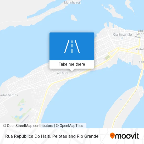 Rua República Do Haiti map