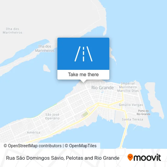 Rua São Domingos Sávio map