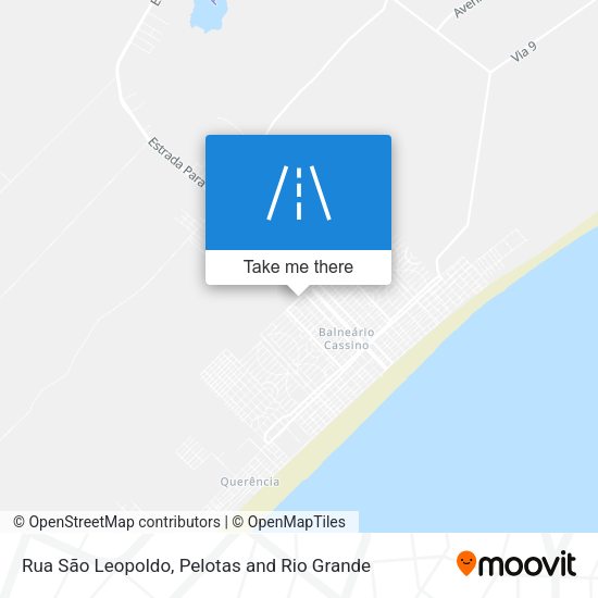 Rua São Leopoldo map