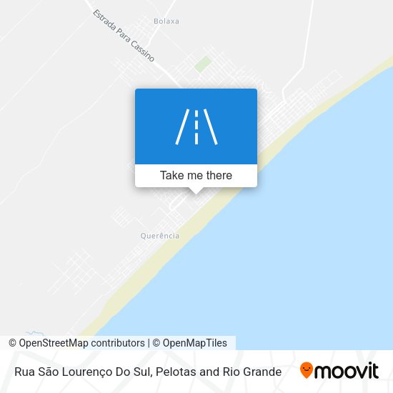 Rua São Lourenço Do Sul map