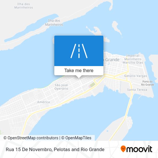 Rua 15 De Novembro map