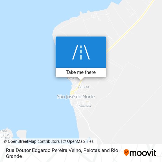 Rua Doutor Edgardo Pereira Velho map