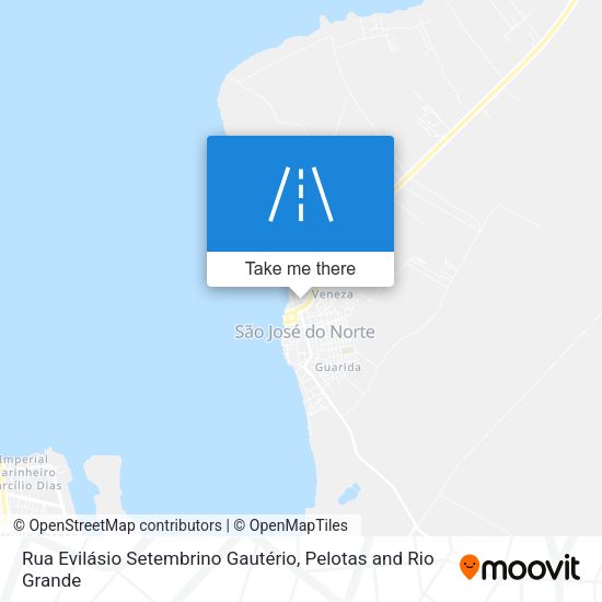 Rua Evilásio Setembrino Gautério map