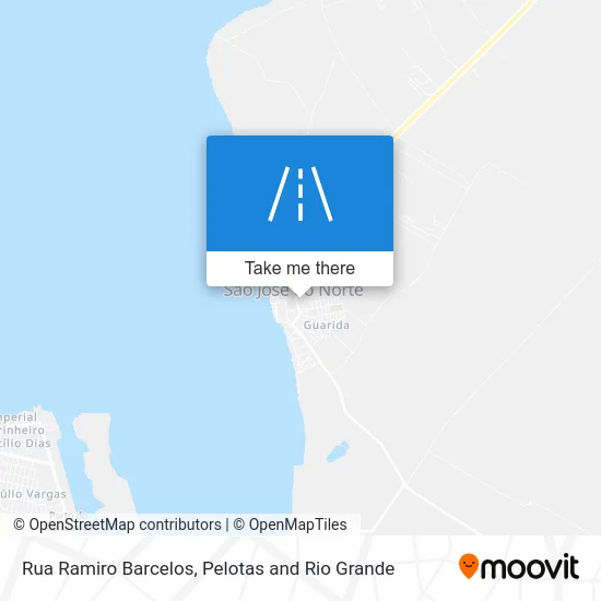 Rua Ramiro Barcelos map
