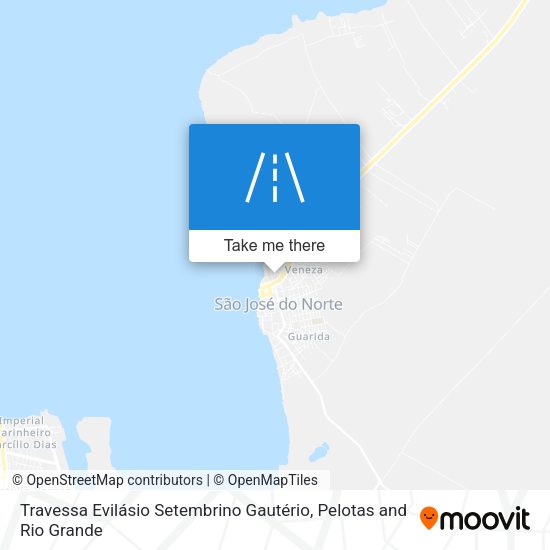 Travessa Evilásio Setembrino Gautério map