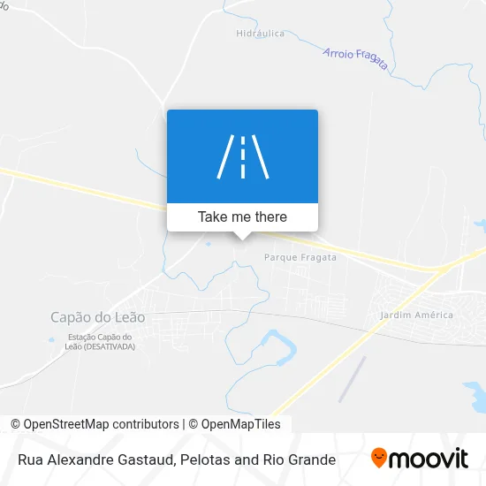 Rua Alexandre Gastaud map