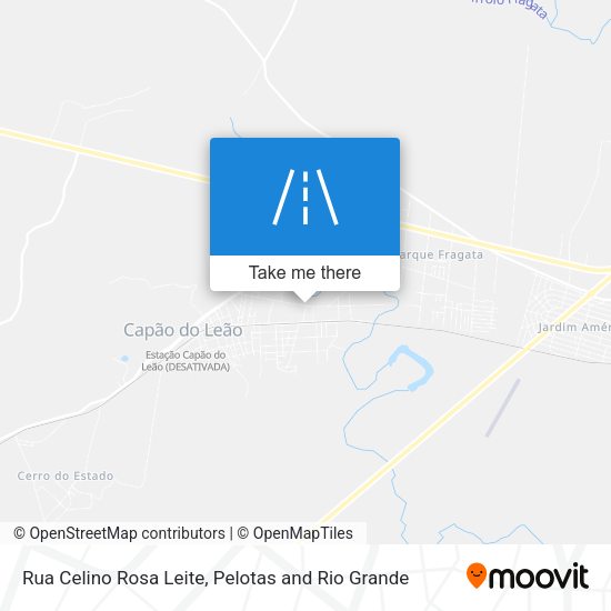 Rua Celino Rosa Leite map
