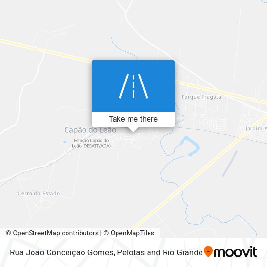 Rua João Conceição Gomes map