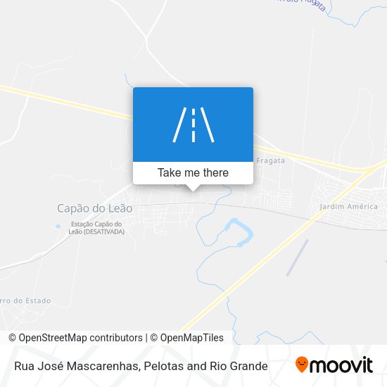 Rua José Mascarenhas map