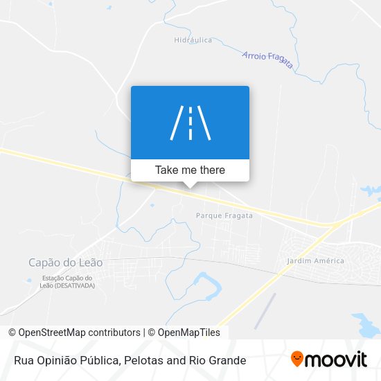 Rua Opinião Pública map