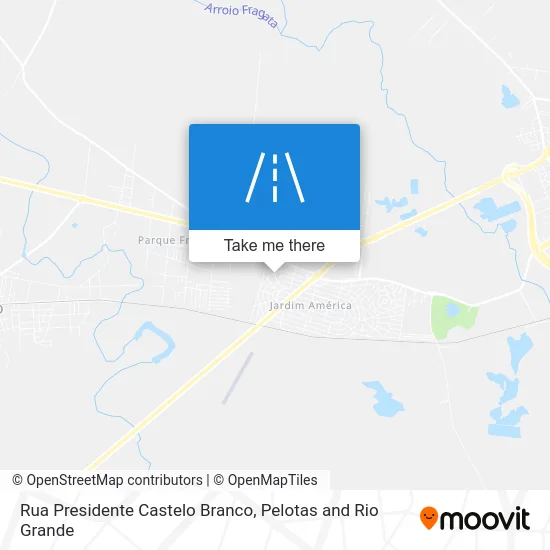 Rua Presidente Castelo Branco map