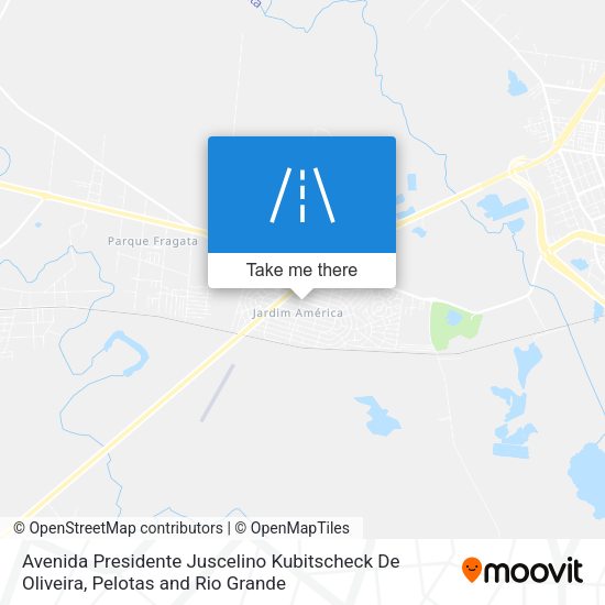 Avenida Presidente Juscelino Kubitscheck De Oliveira map