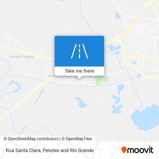 Rua Santa Clara map
