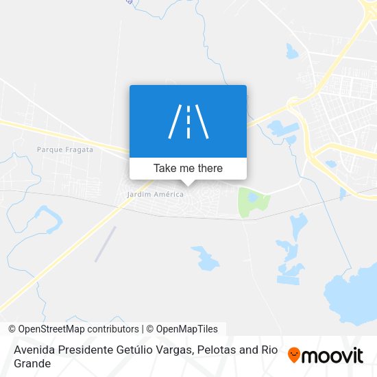 Avenida Presidente Getúlio Vargas map
