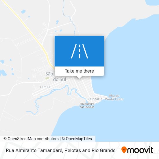 Rua Almirante Tamandaré map