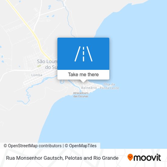 Rua Monsenhor Gautsch map
