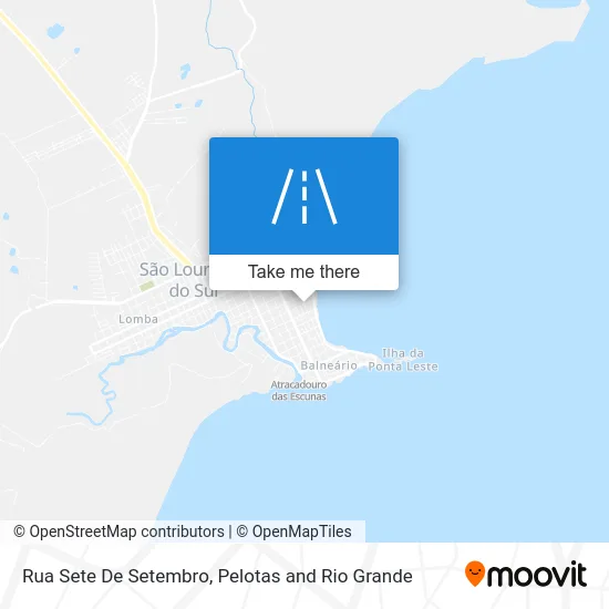 Rua Sete De Setembro map