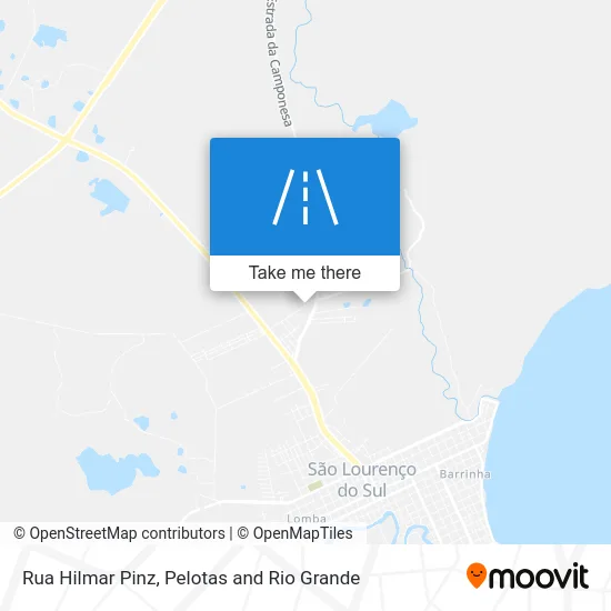 Rua Hilmar Pinz map
