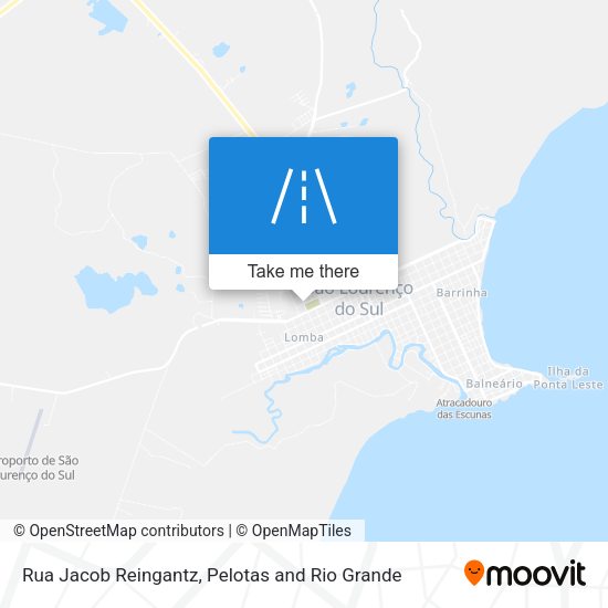 Rua Jacob Reingantz map