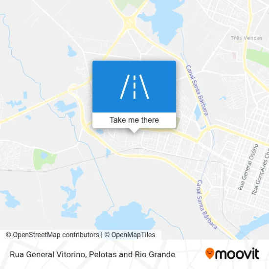 Rua General Vitorino map