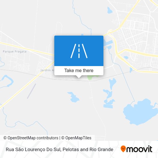 Rua São Lourenço Do Sul map