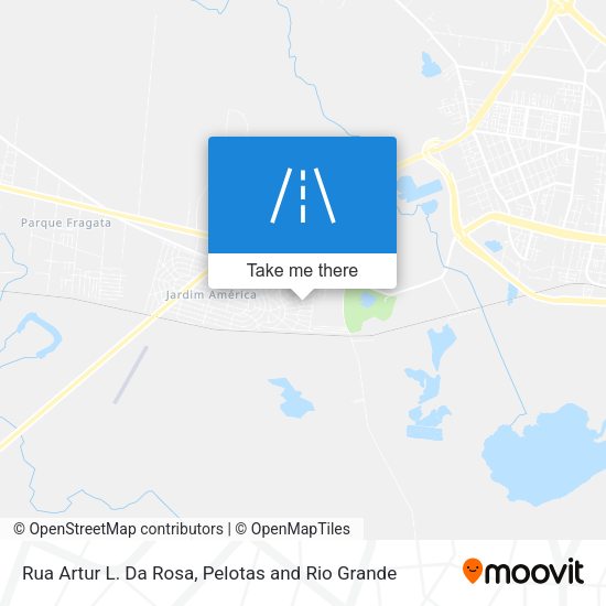 Rua Artur L. Da Rosa map
