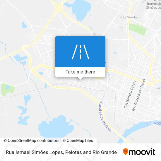 Rua Ismael Simões Lopes map