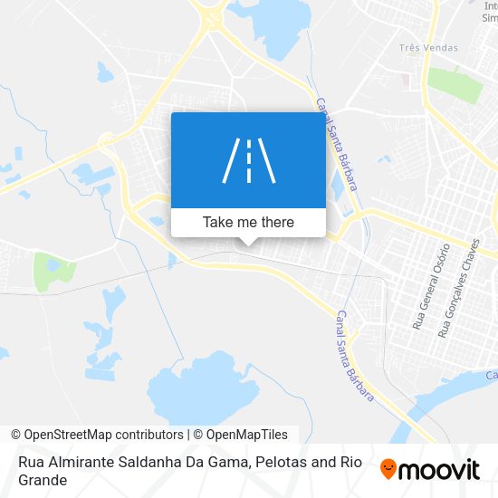 Rua Almirante Saldanha Da Gama map