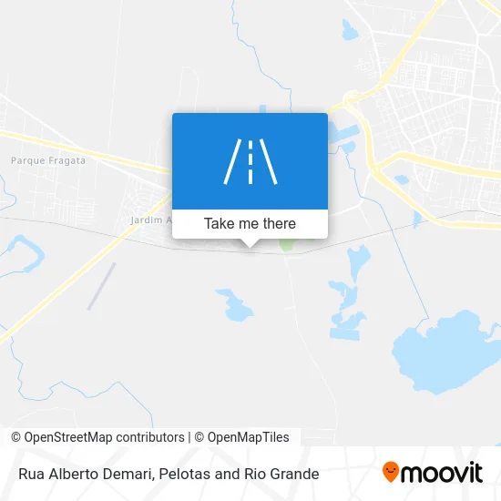 Rua Alberto Demari map