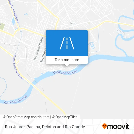 Rua Juarez Padilha map