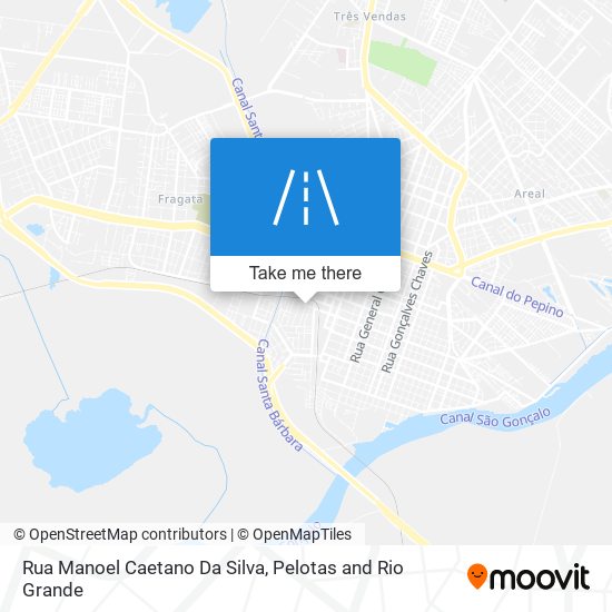 Mapa Rua Manoel Caetano Da Silva