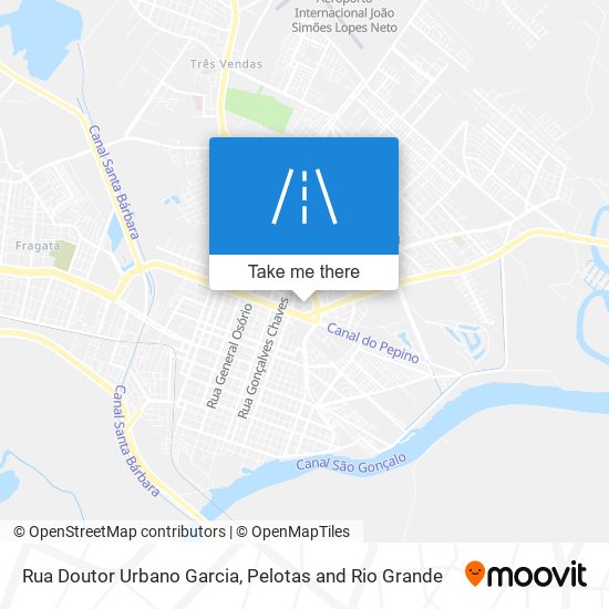 Rua Doutor Urbano Garcia map