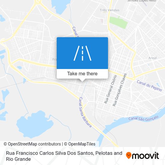 Rua Francisco Carlos Silva Dos Santos map